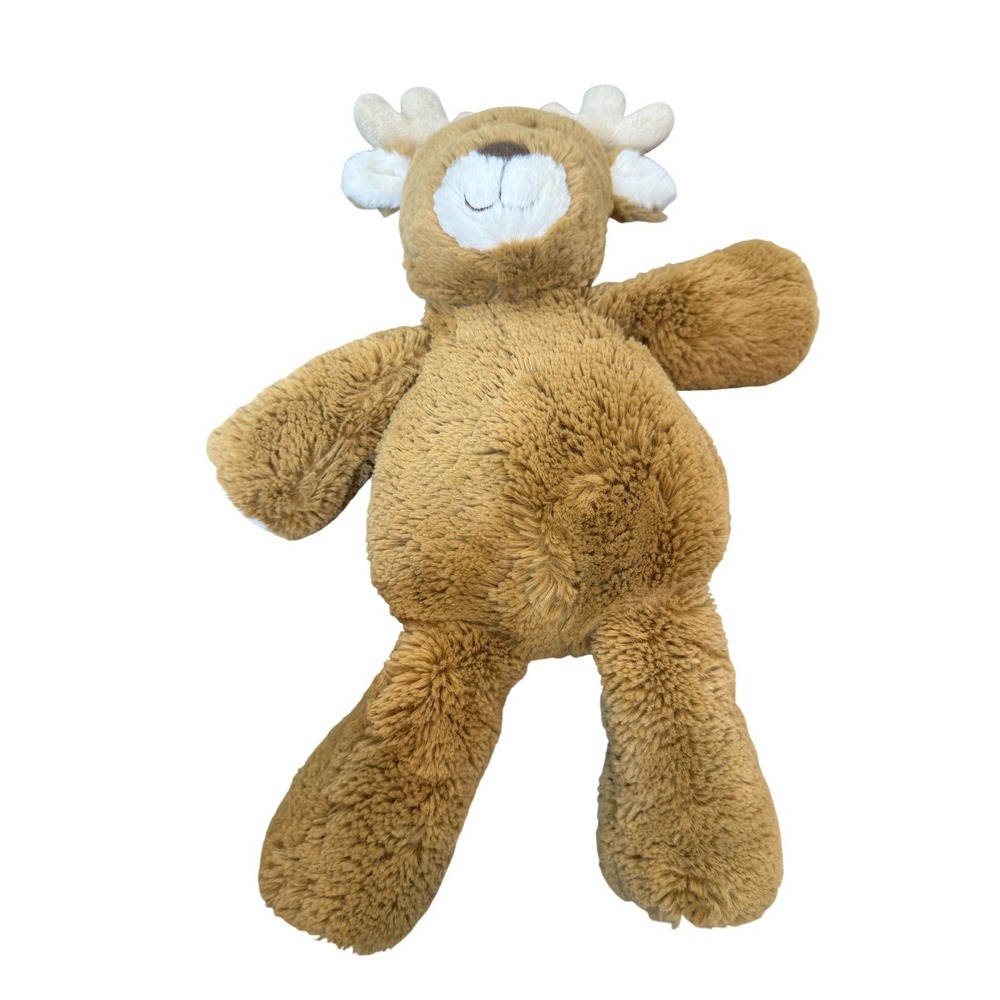 Mary Meyer Brown Reindeer Plush Stuffed Animal Medium Santa's Village Toy Cuddly